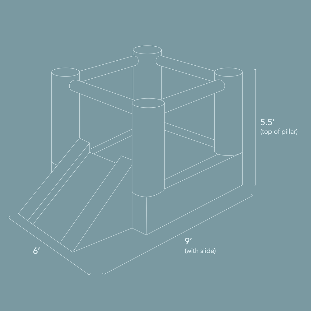 Smol Tumble | Blue | Playroom Avenue