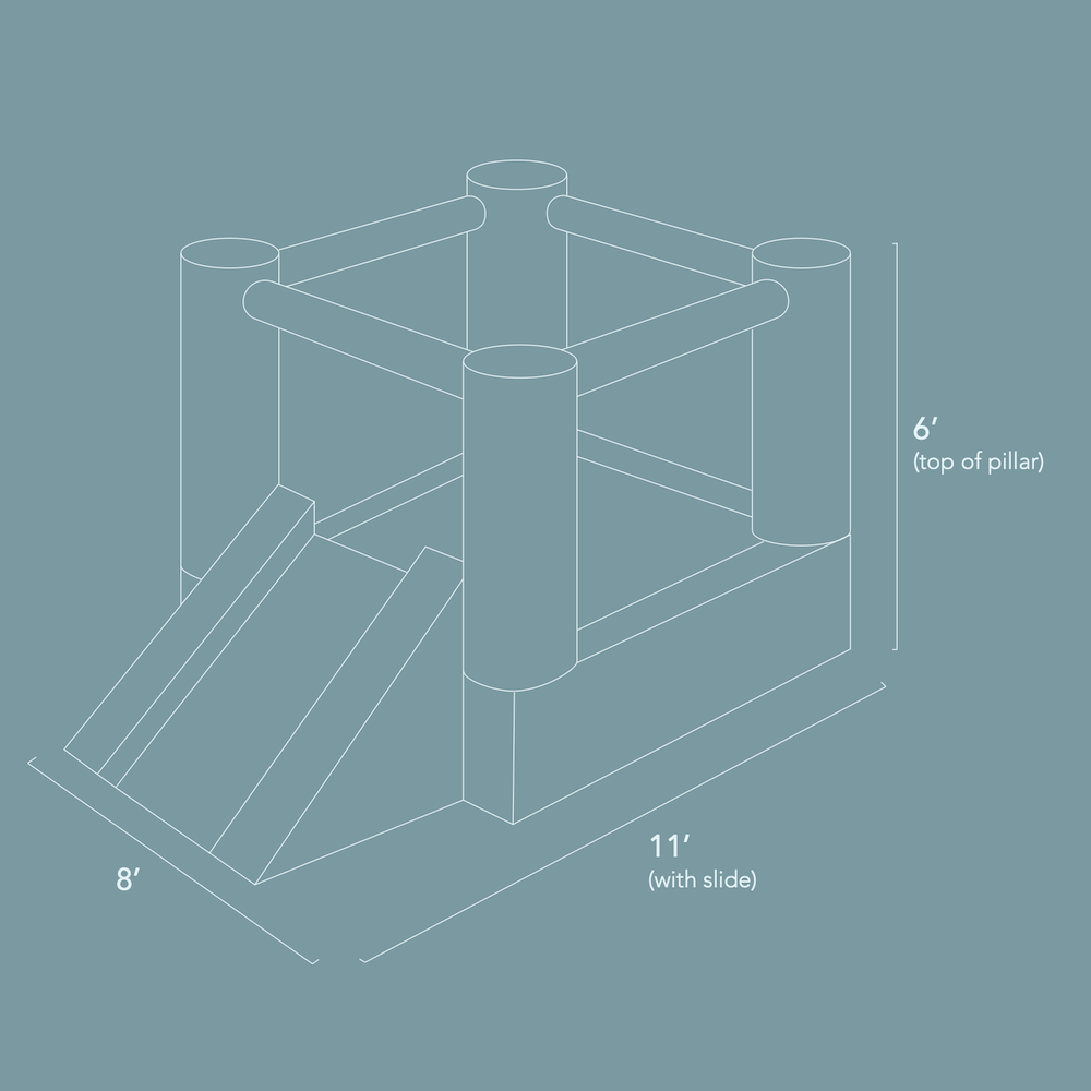 Smol Tumble | Blue | Playroom Avenue