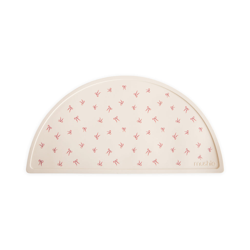 Mushie Silicone Placemat Bows | Playroom Avenue
