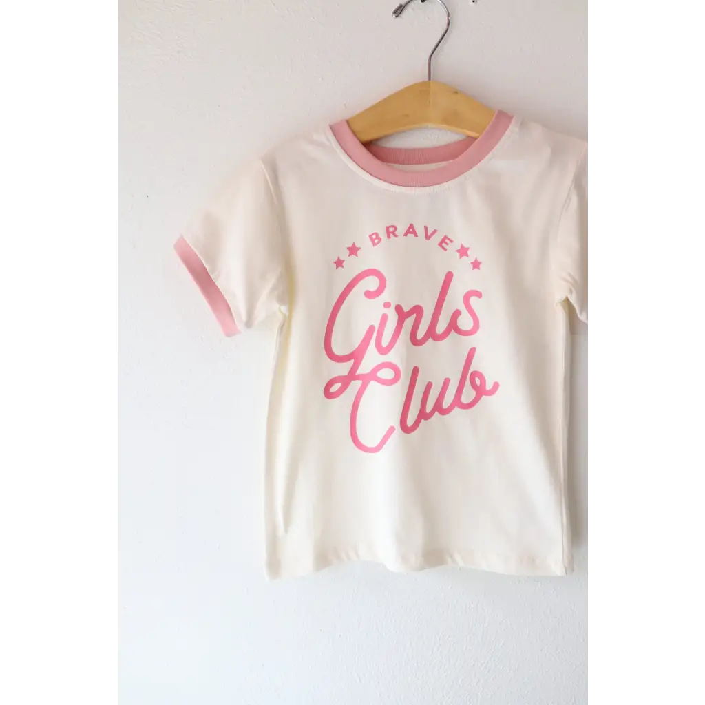 Polished Prints Brave Girls Club Ringer T-shirt