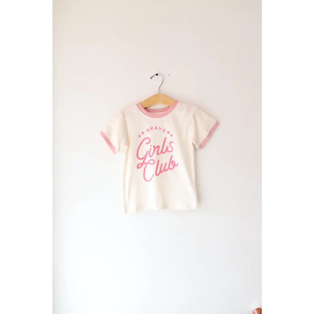 Polished Prints Brave Girls Club Ringer T-shirt