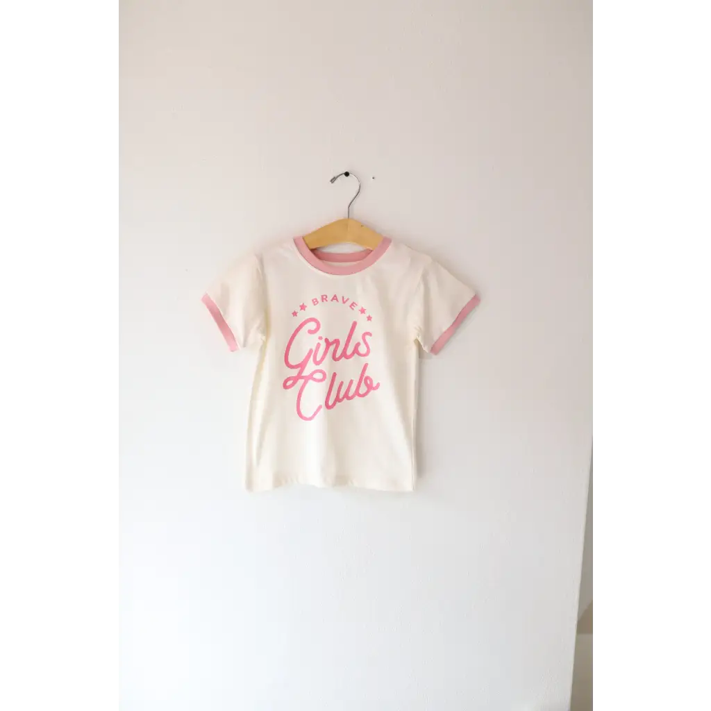 Polished Prints Brave Girls Club Ringer T-shirt