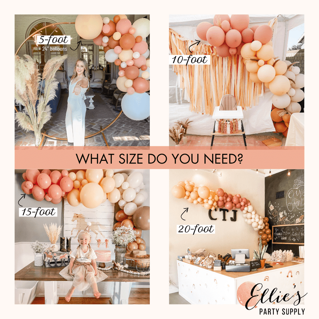 Ellie's Party Supply Underwater Blue Balloon Garland Kit | Playroom Avenue