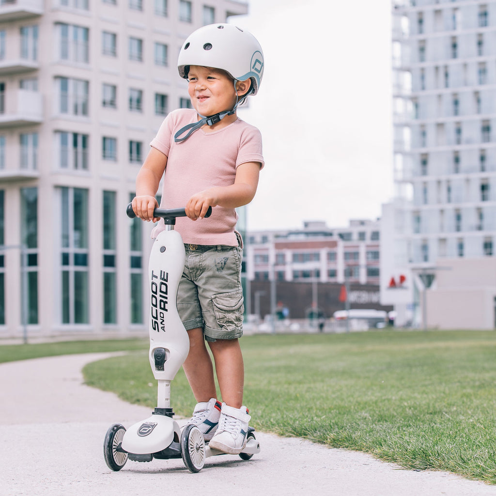 Scoot and Ride Highwaykick 1 Scooter and Ride On Toy Ash | Playroom Avenue