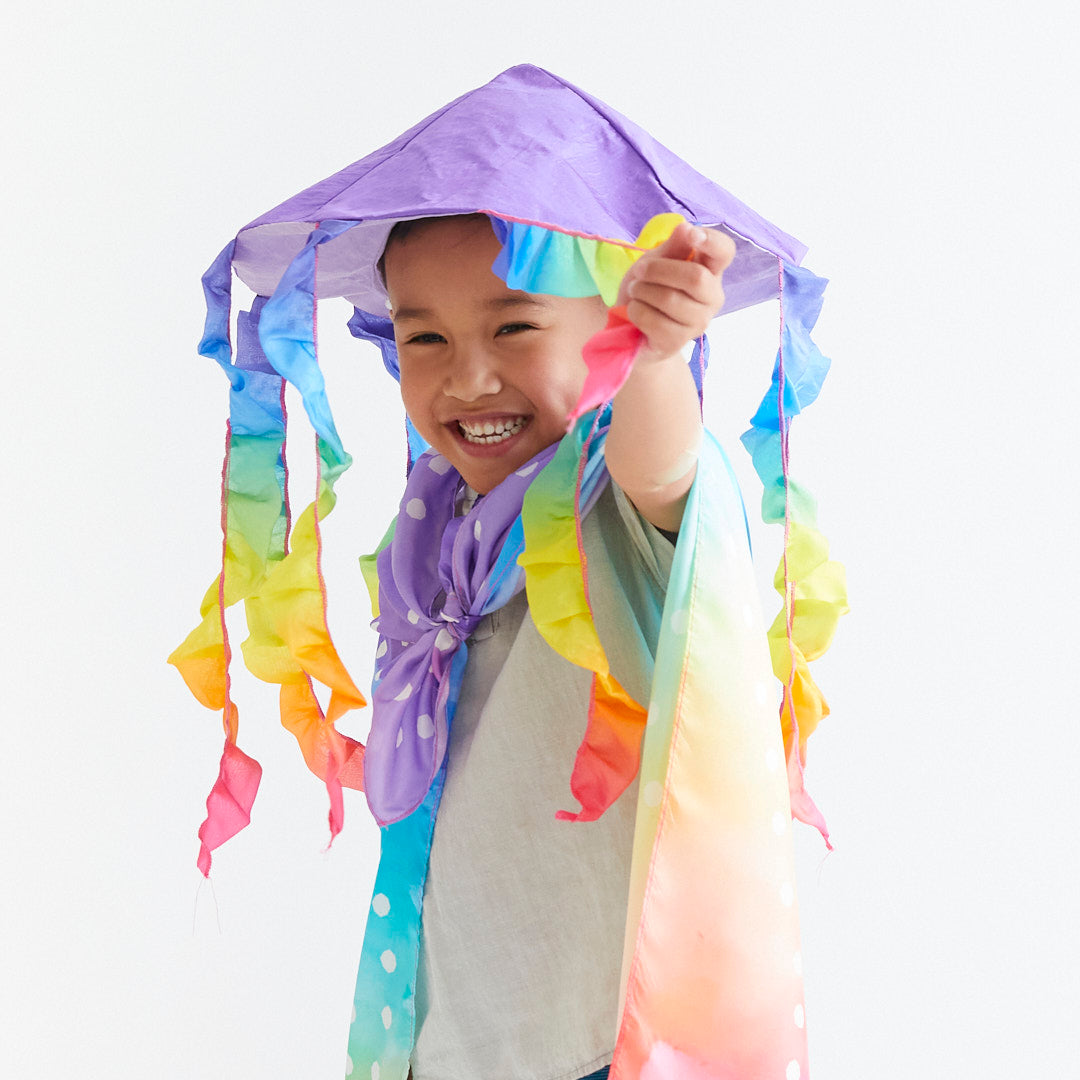 Sarah's Silks Jellyfish Hat Default Title | Playroom Avenue