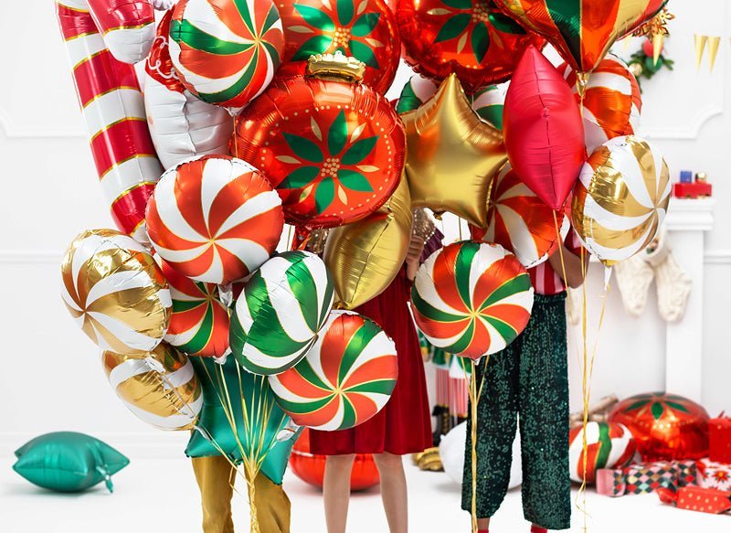 Ellie's Party Supply Christmas Candy Balloon | Playroom Avenue