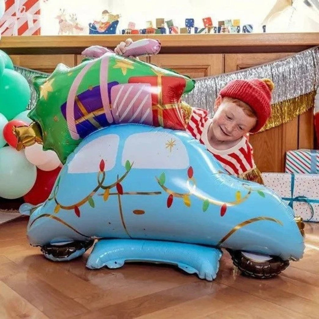 Ellie's Party Supply Christmas Car Balloon | Playroom Avenue