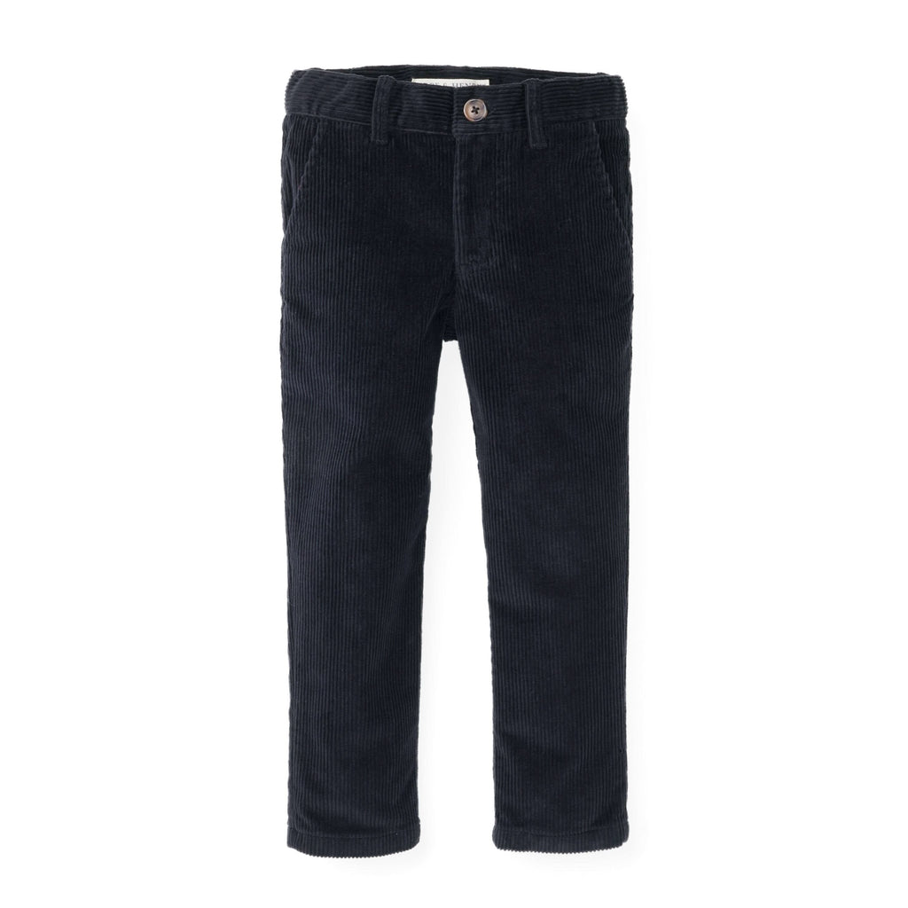 Hope & Henry Organic Corduroy Pant Black | Playroom Avenue