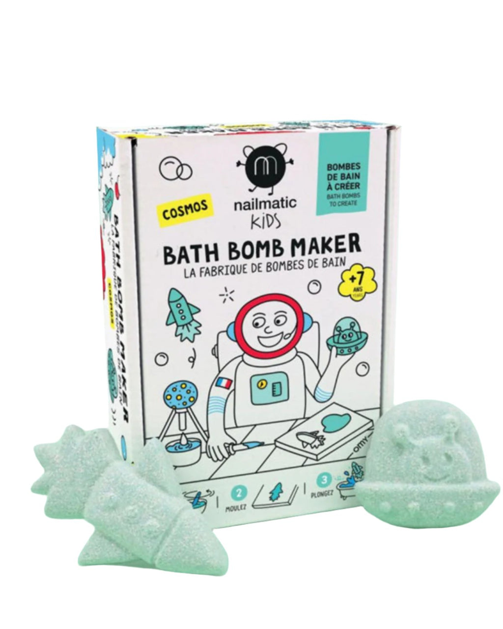 Nailmatic Bath Bomb Maker Kit for Kids COSMOS | Playroom Avenue