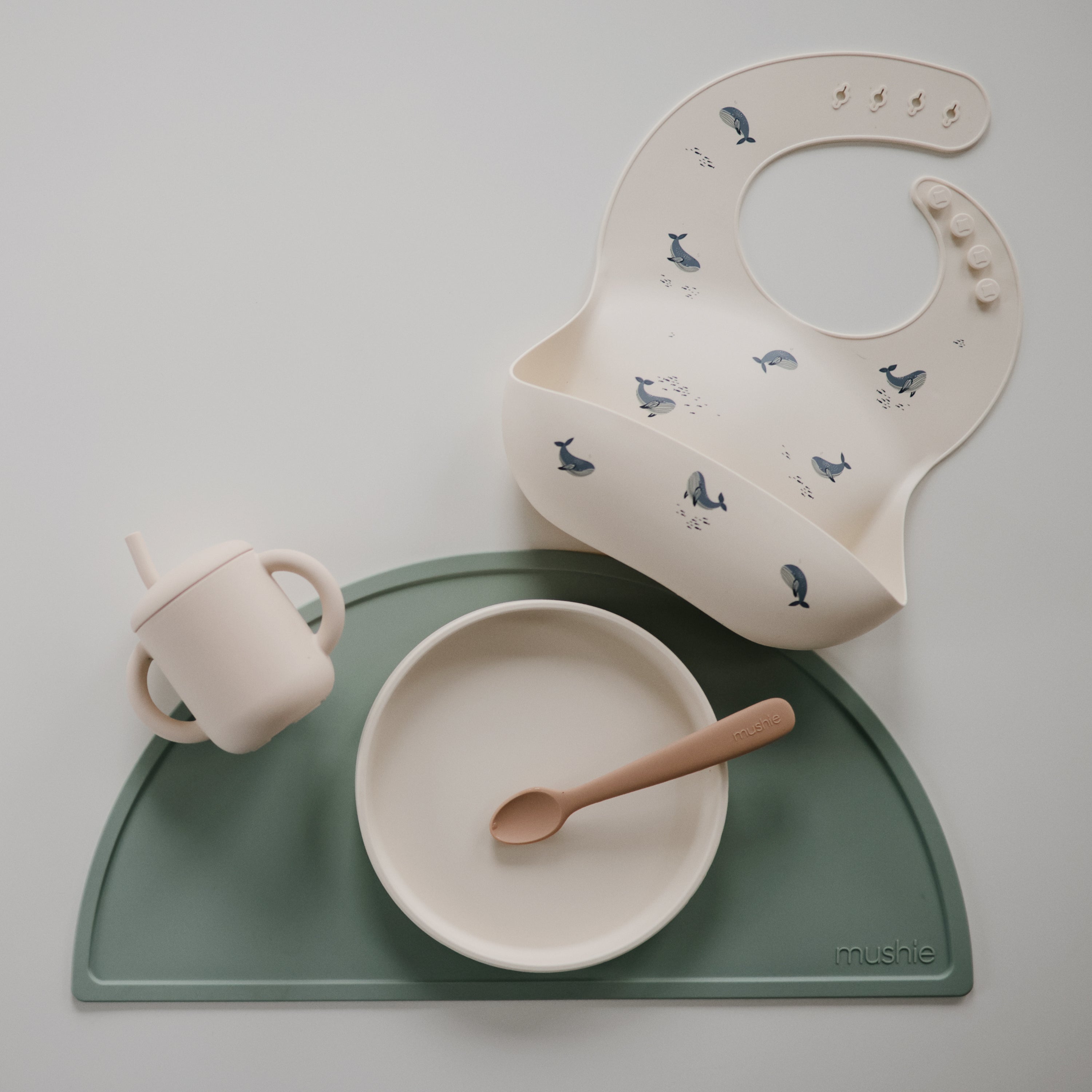 Mushie Silicone Training Cup + Straw | Playroom Avenue