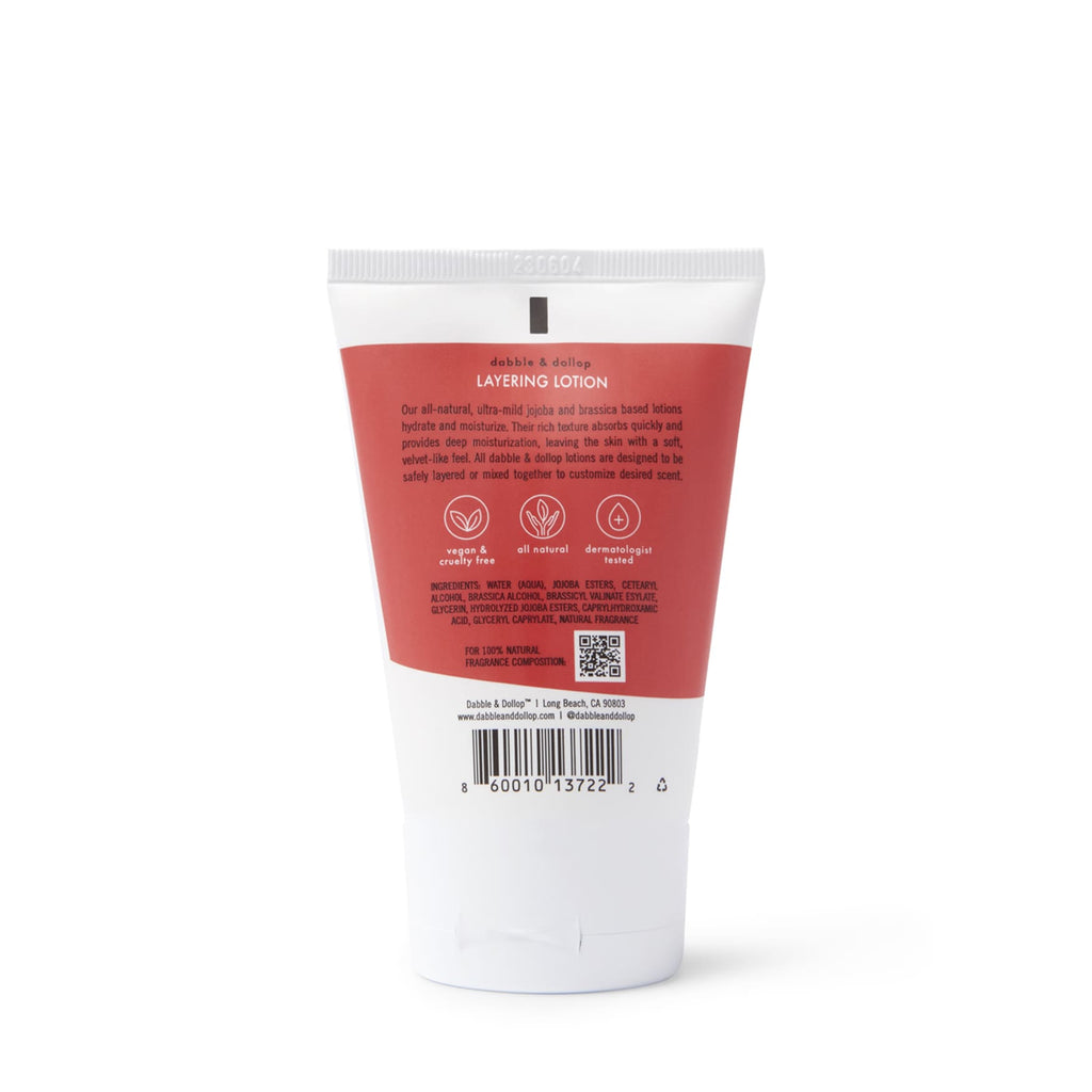 Dabble & Dollop Strawberry Body Lotion | Playroom Avenue