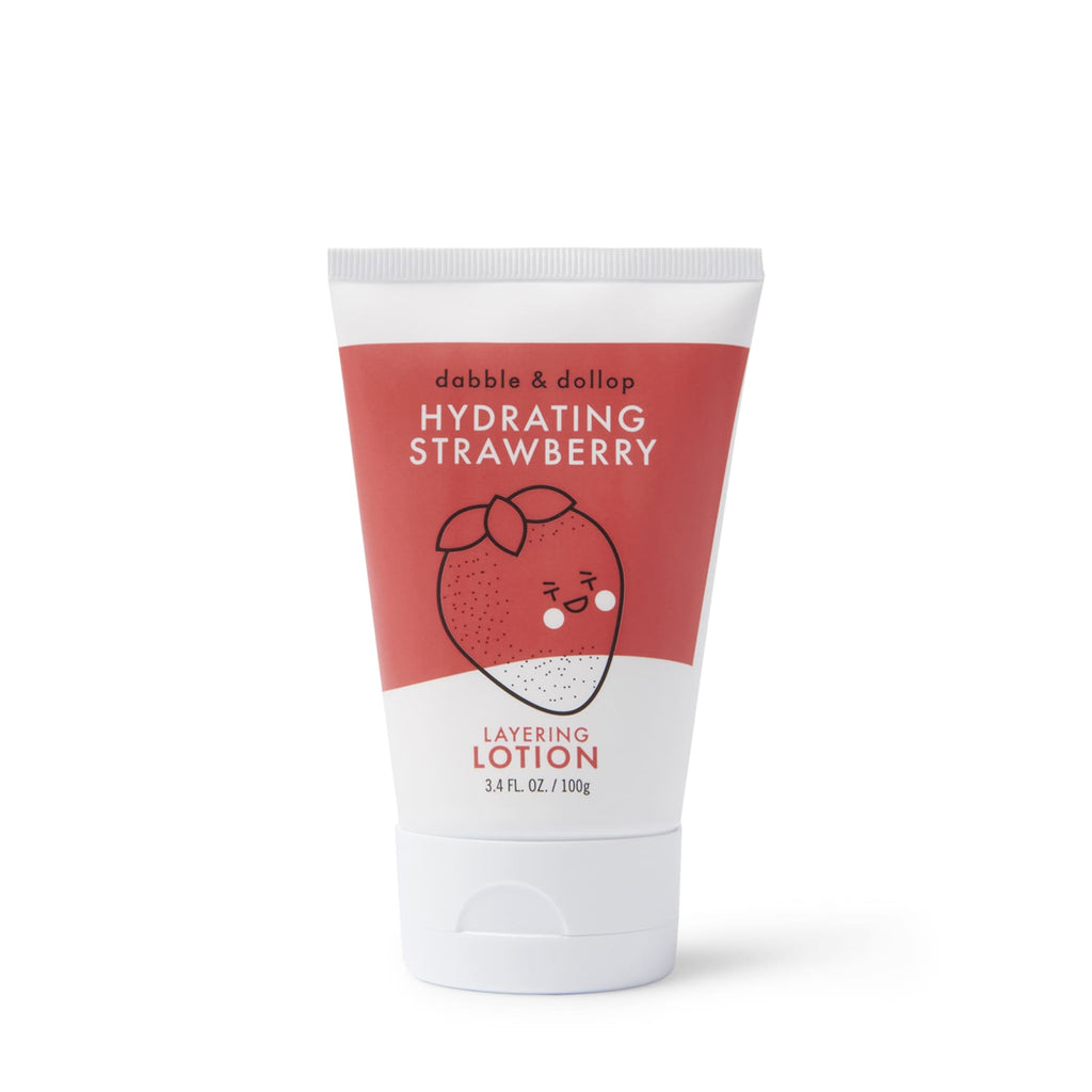 Dabble & Dollop Strawberry Body Lotion | Playroom Avenue