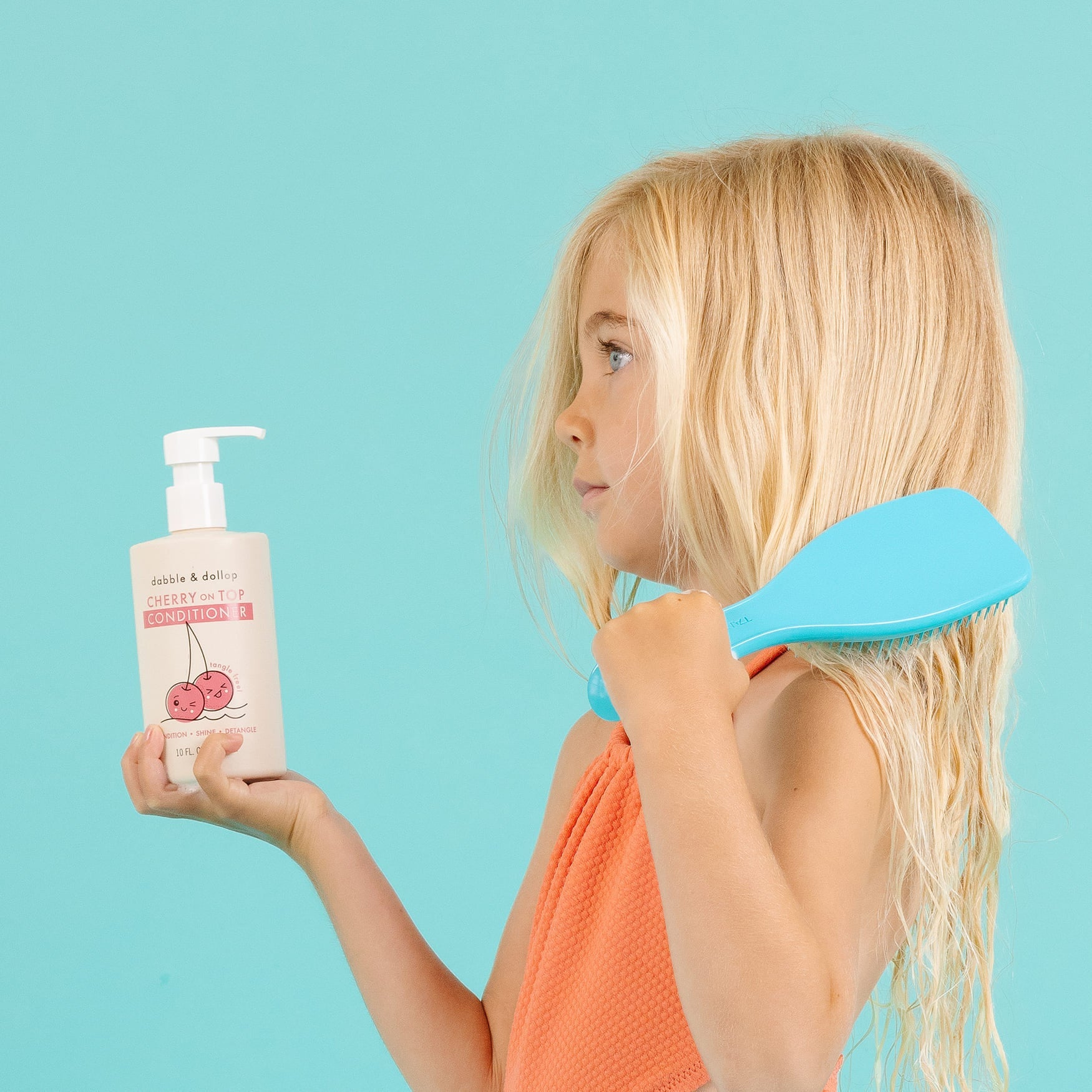 Dabble & Dollop Cherry on Top Hair Conditioner | Playroom Avenue