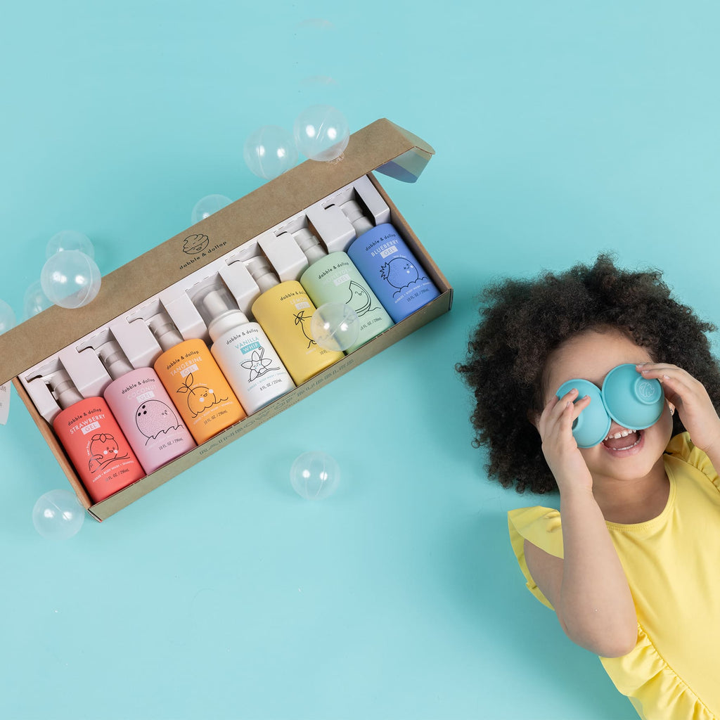 Dabble & Dollop Rainbow of Bubbles Bath Bundle | Playroom Avenue