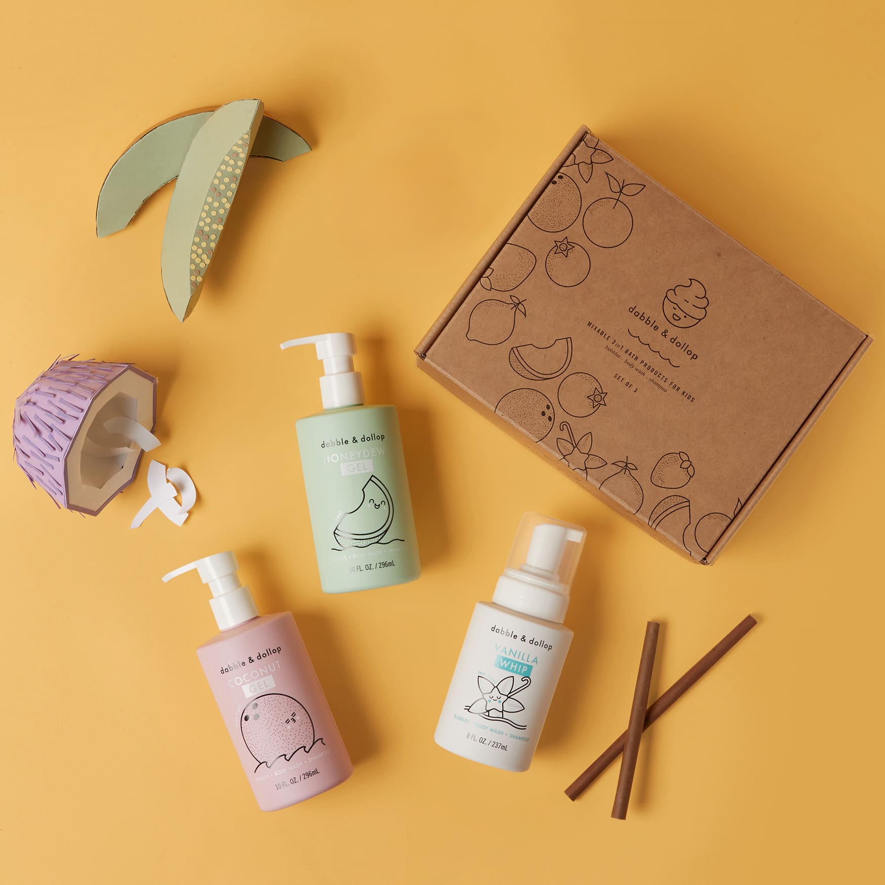 Dabble & Dollop Day at the Beach Bath Bundle | Playroom Avenue