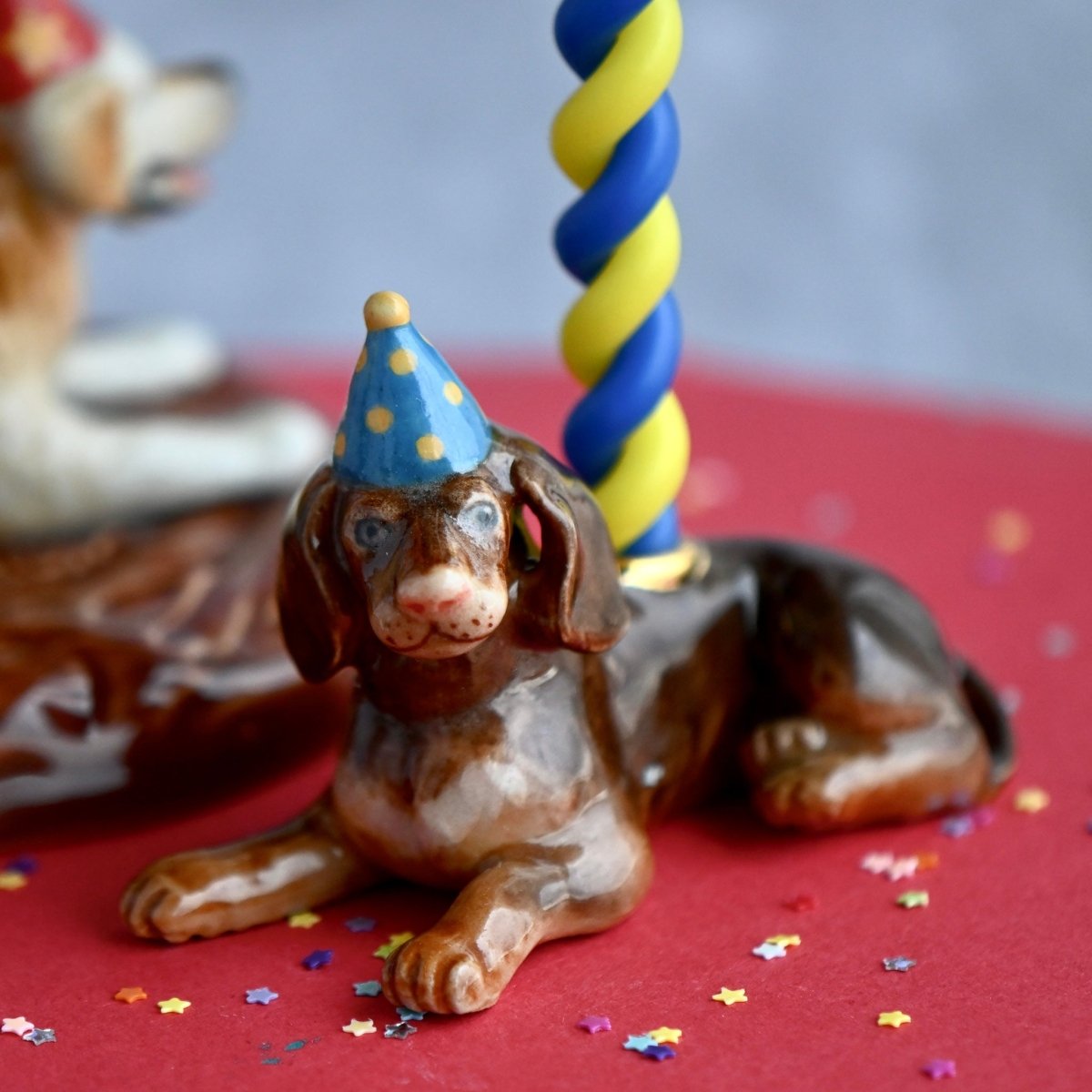 Camp Hollow Dachshund Cake Topper | Playroom Avenue