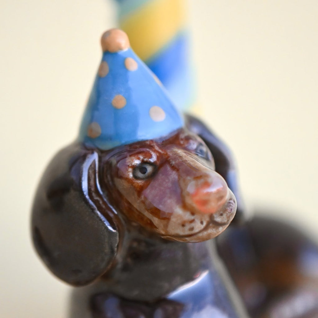 Camp Hollow Dachshund Cake Topper | Playroom Avenue