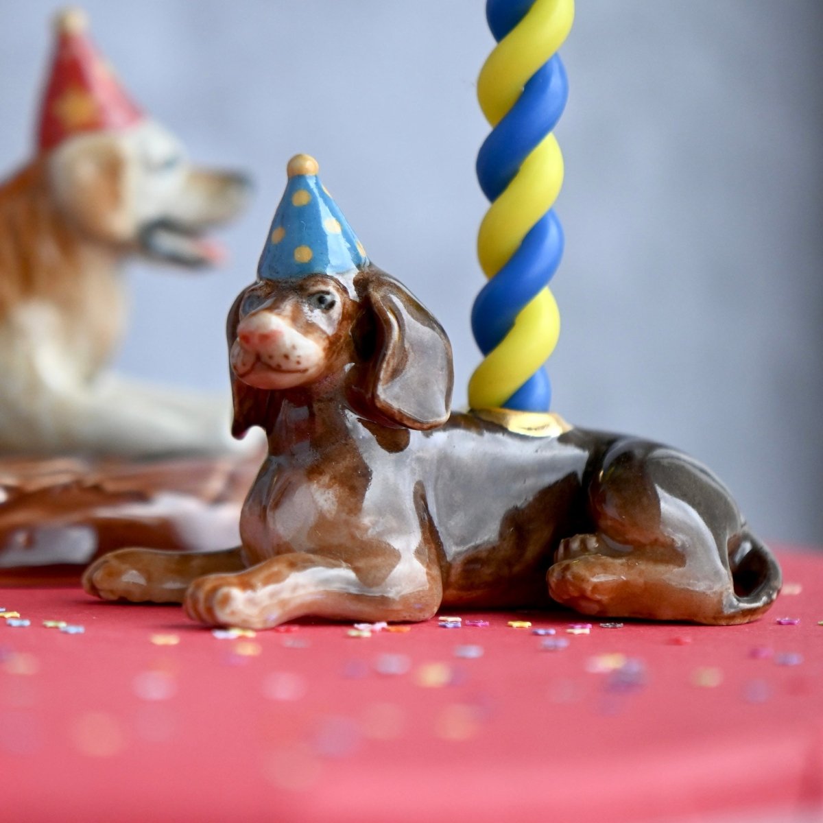 Camp Hollow Dachshund Cake Topper | Playroom Avenue