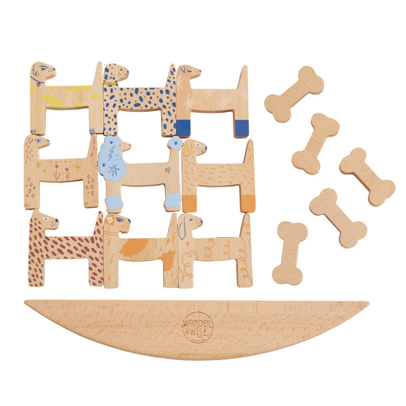 Wonder and Wise Dog Gone Balancing Game | Playroom Avenue