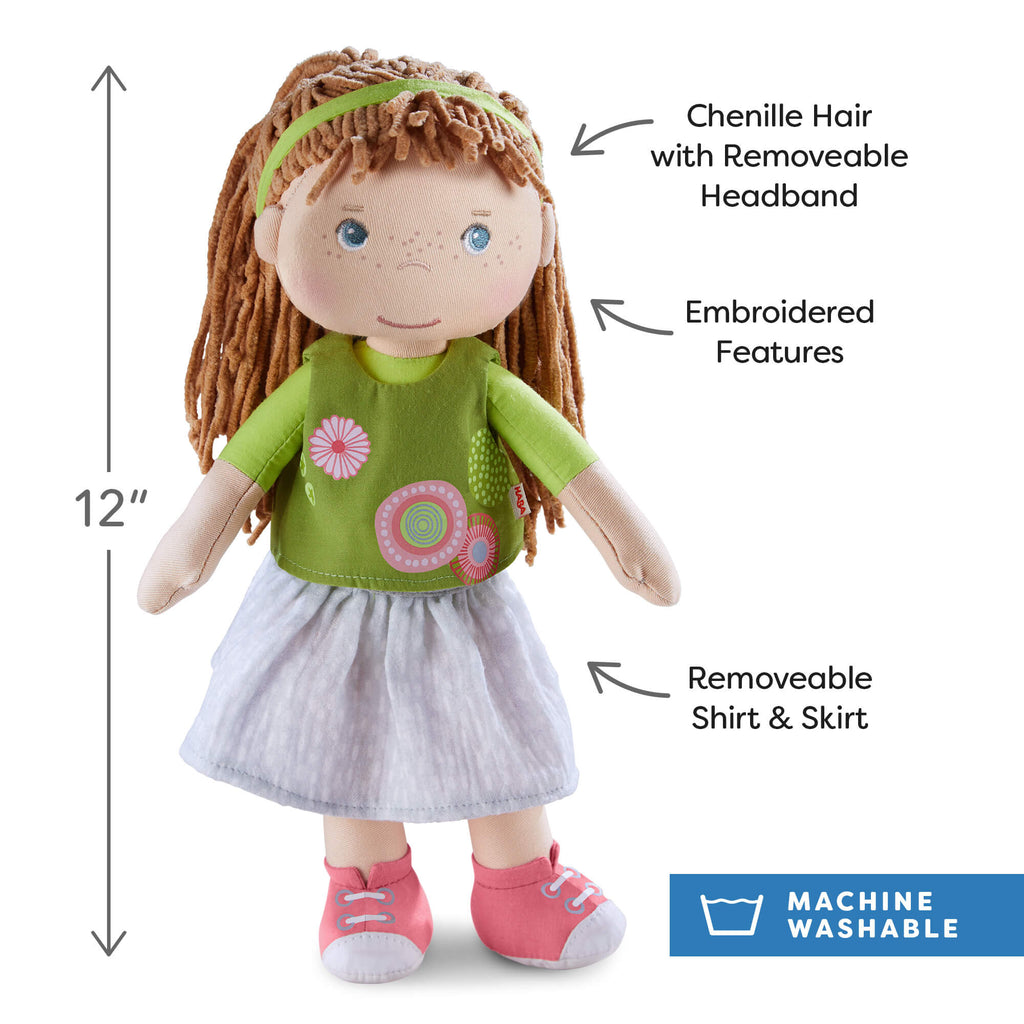 HABA Hedda 12" Soft Doll | Playroom Avenue