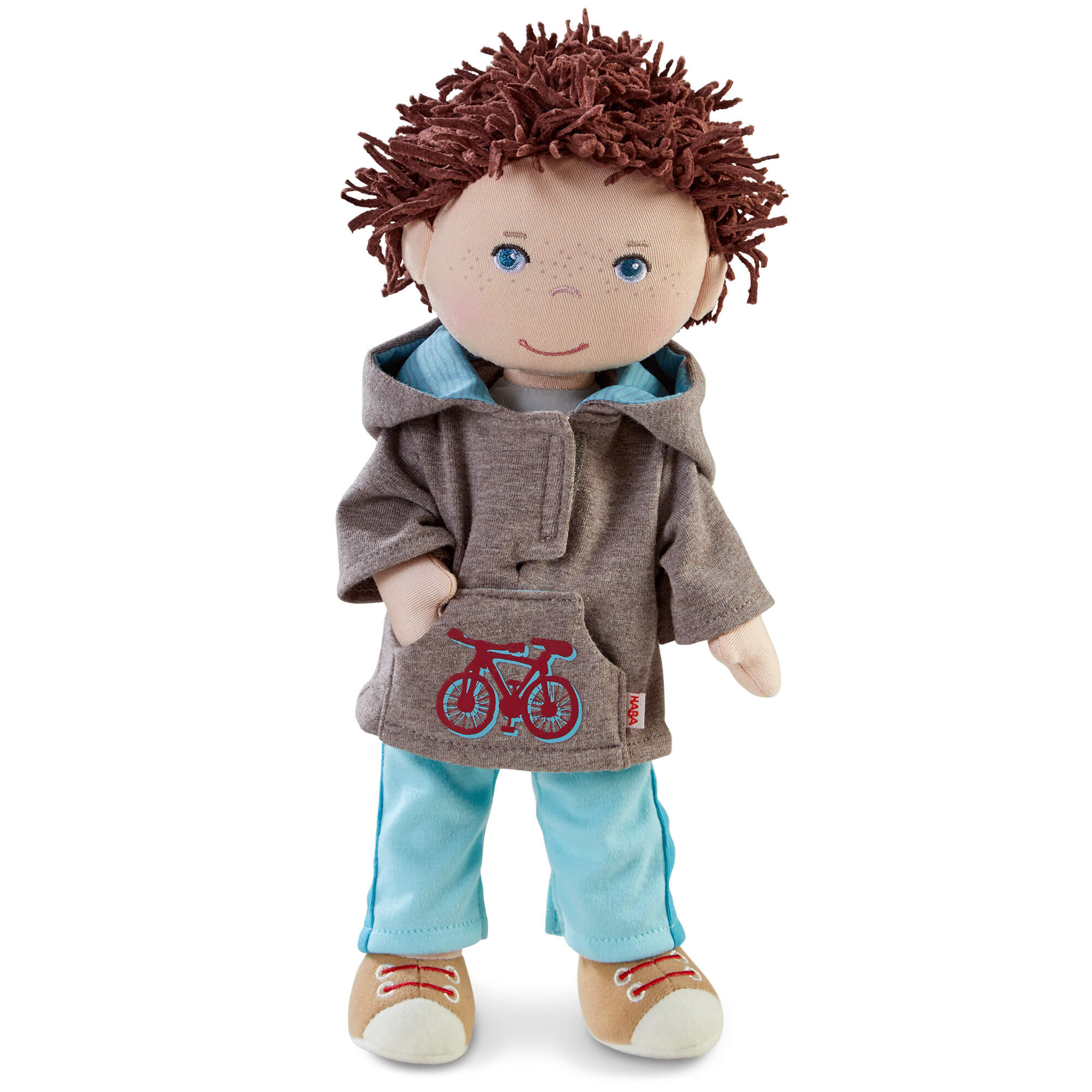 HABA Doll Lian with Hoodie | Playroom Avenue