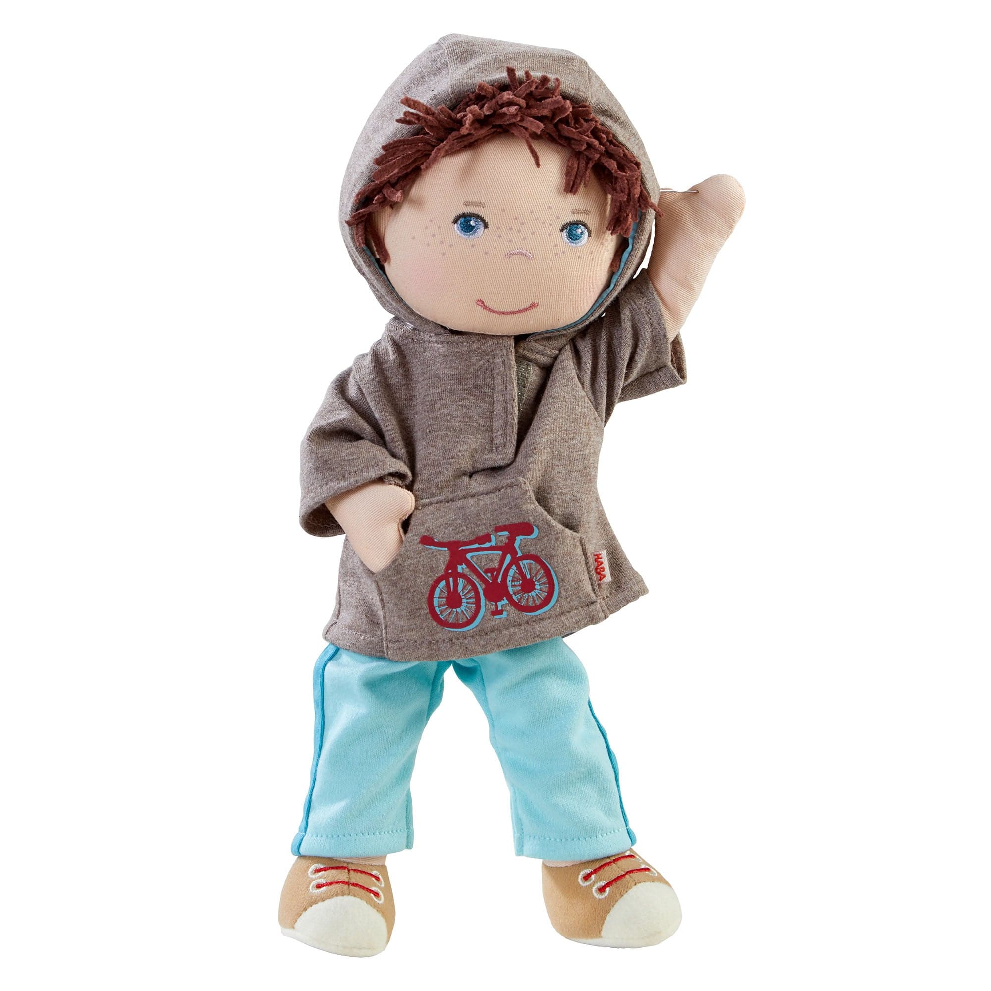 HABA Doll Lian with Hoodie | Playroom Avenue