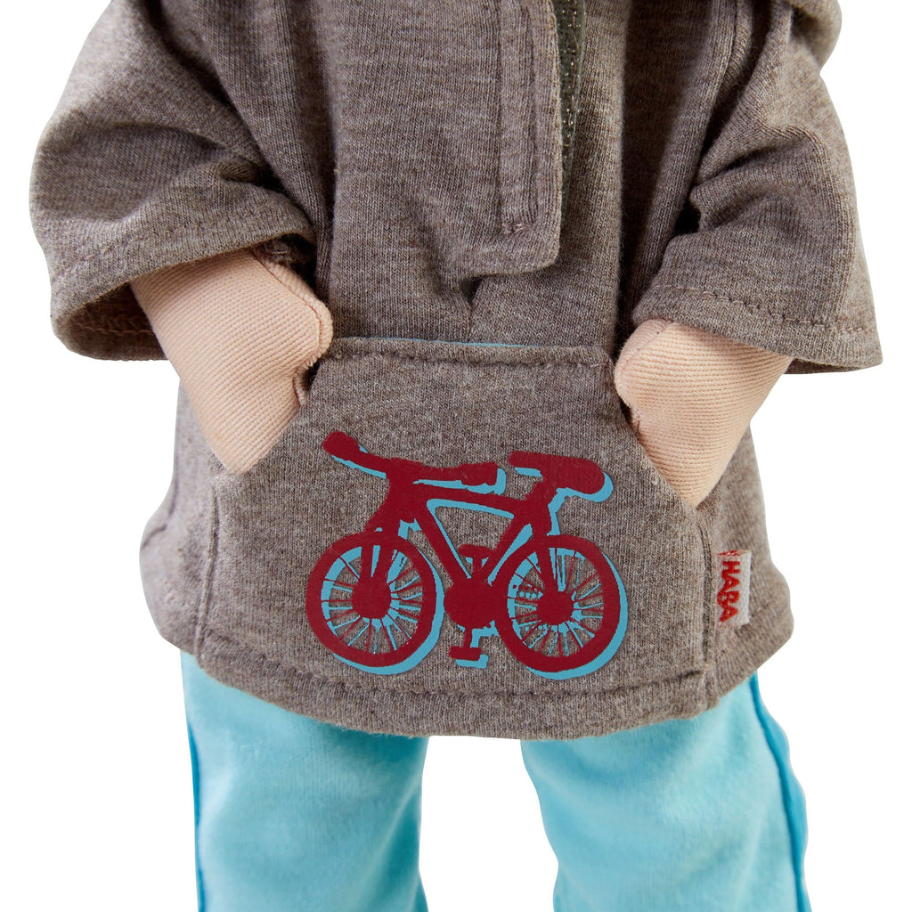 HABA Doll Lian with Hoodie | Playroom Avenue