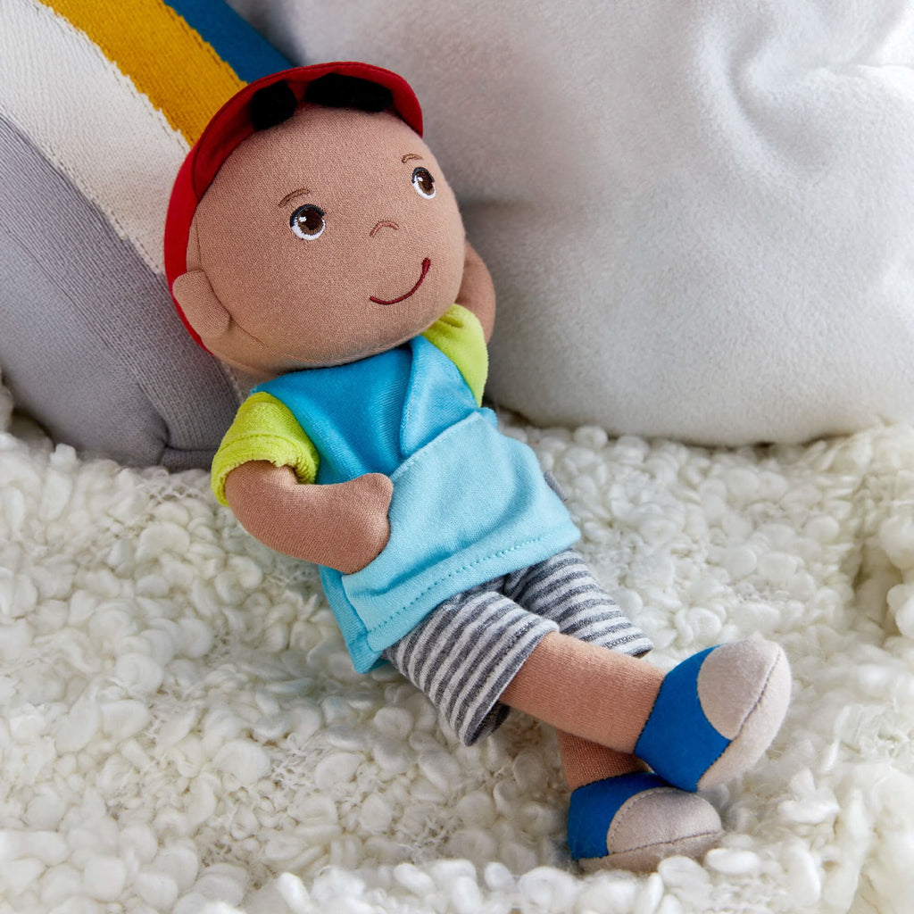 HABA Snug Up Doll Gabriel | Playroom Avenue