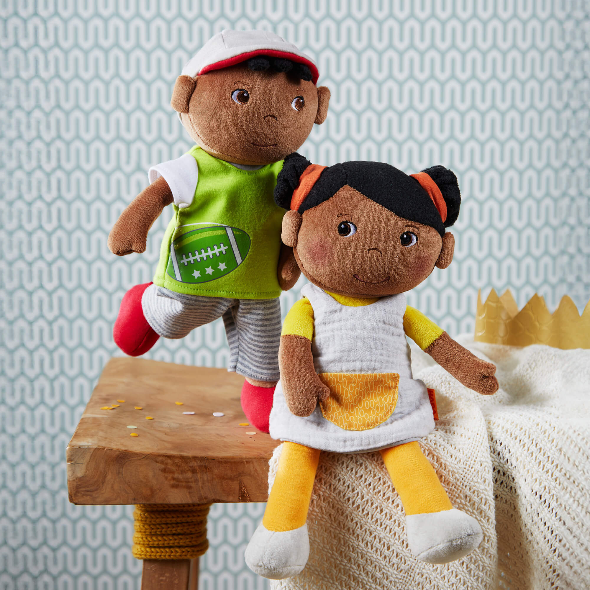 HABA Snug Up Soft Doll Mason | Playroom Avenue
