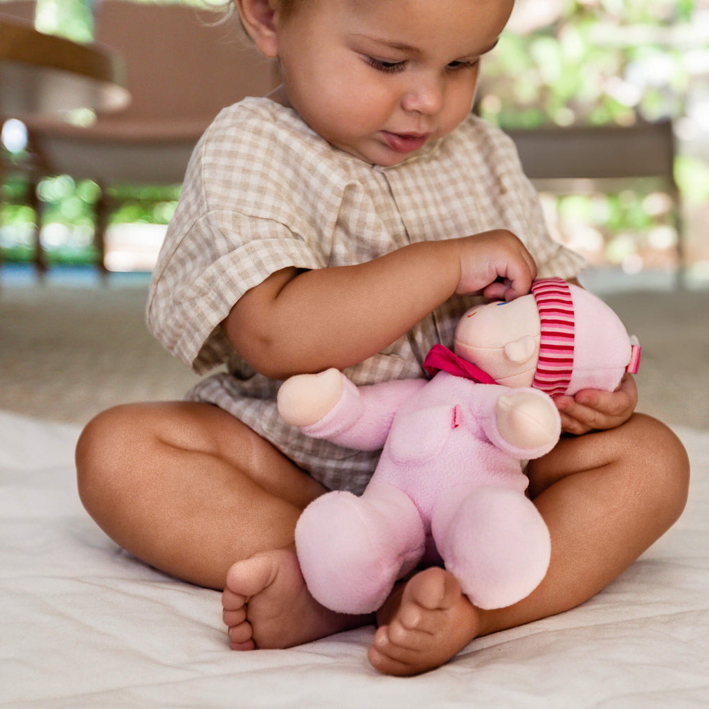HABA Snug Up Doll Luisa 8" First Doll | Playroom Avenue