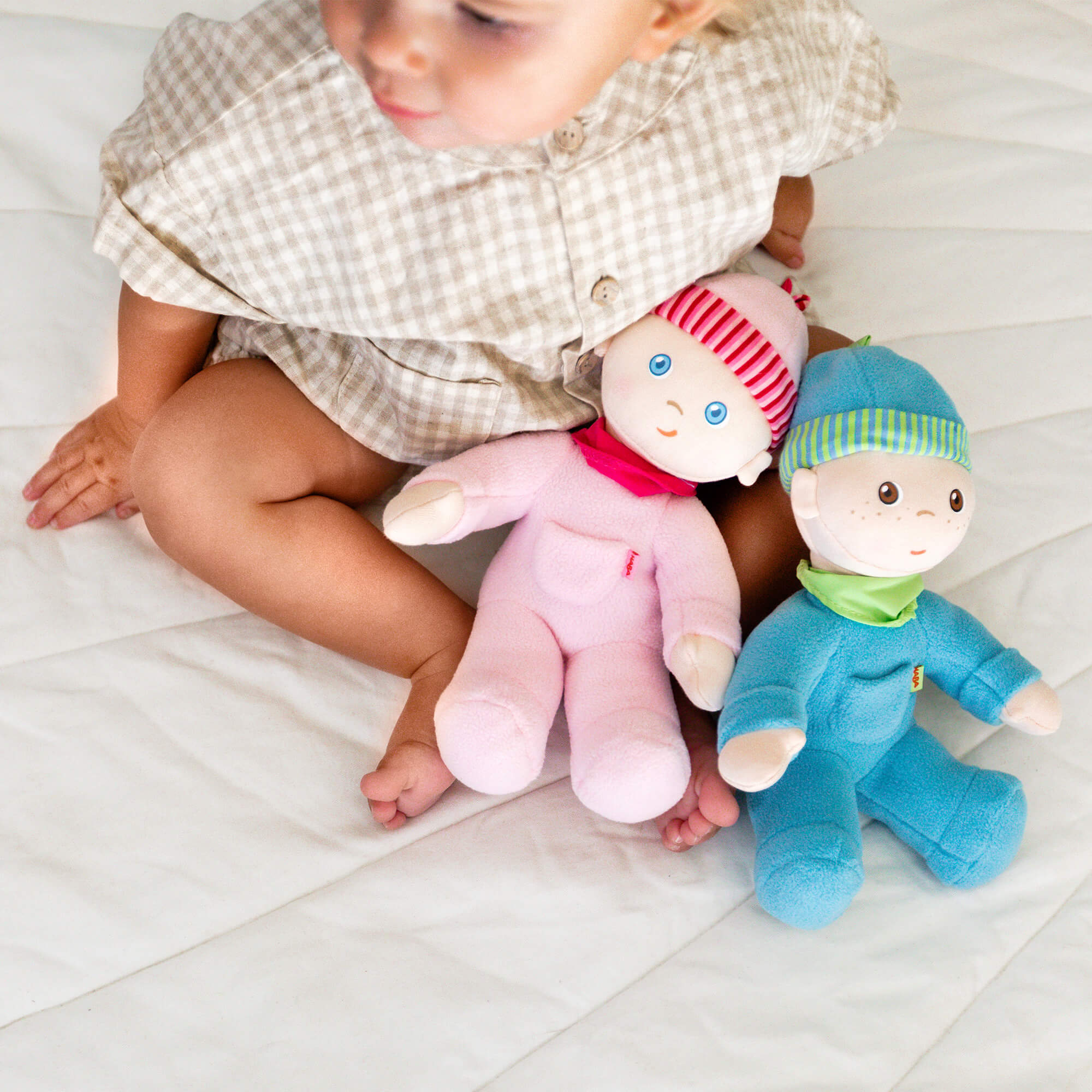 HABA Snug Up Doll Luisa 8" First Doll | Playroom Avenue