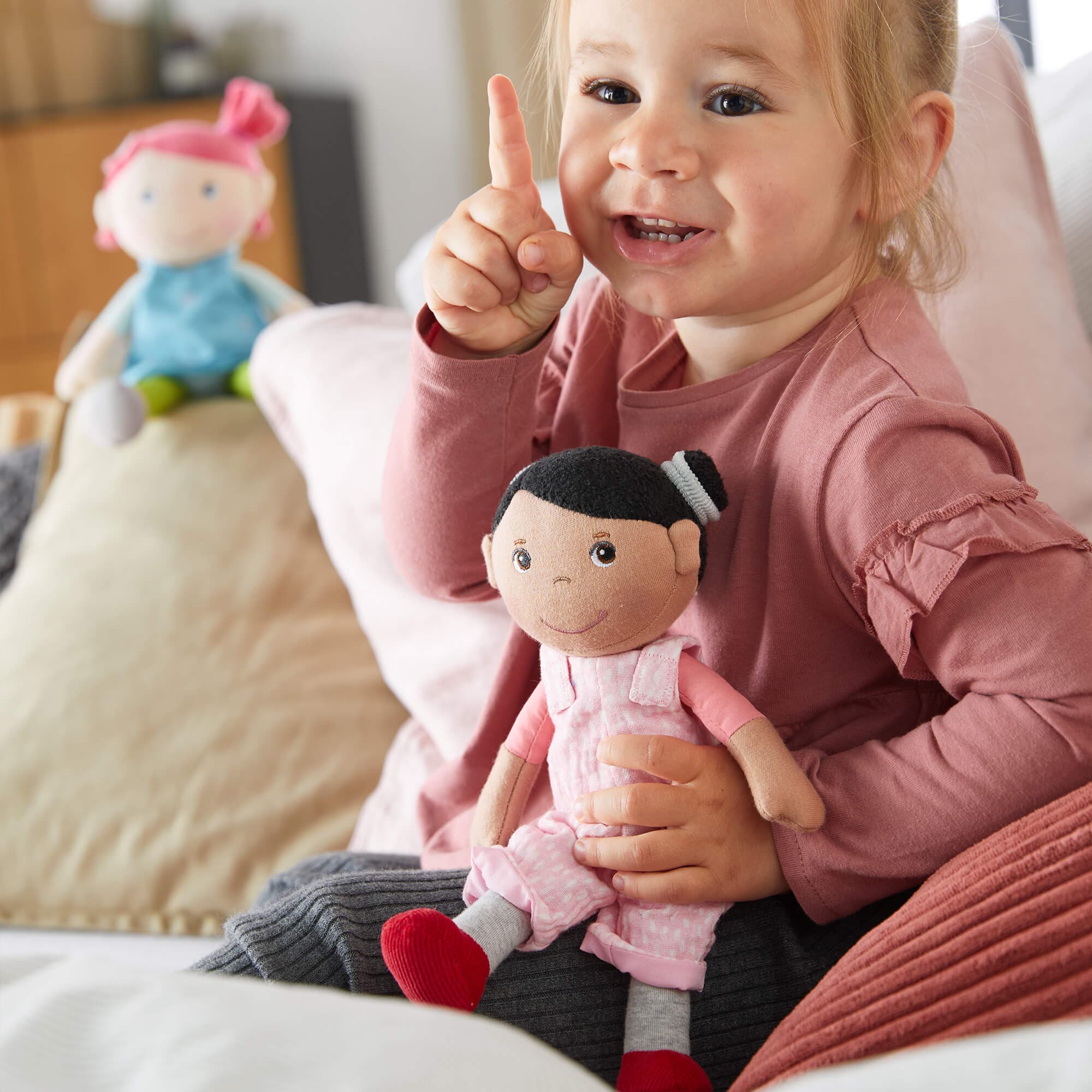HABA Snug Up Doll Rumbi | Playroom Avenue