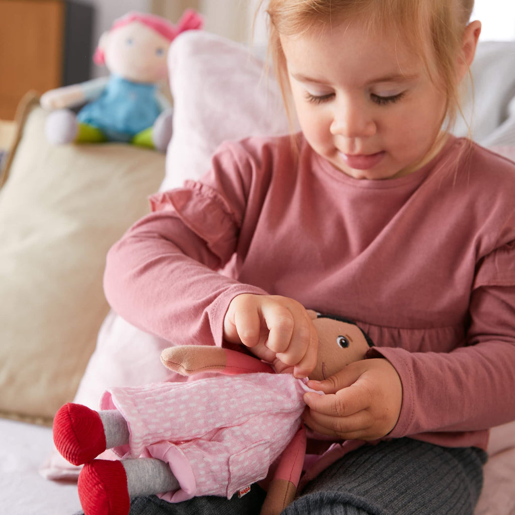 HABA Snug Up Doll Rumbi | Playroom Avenue