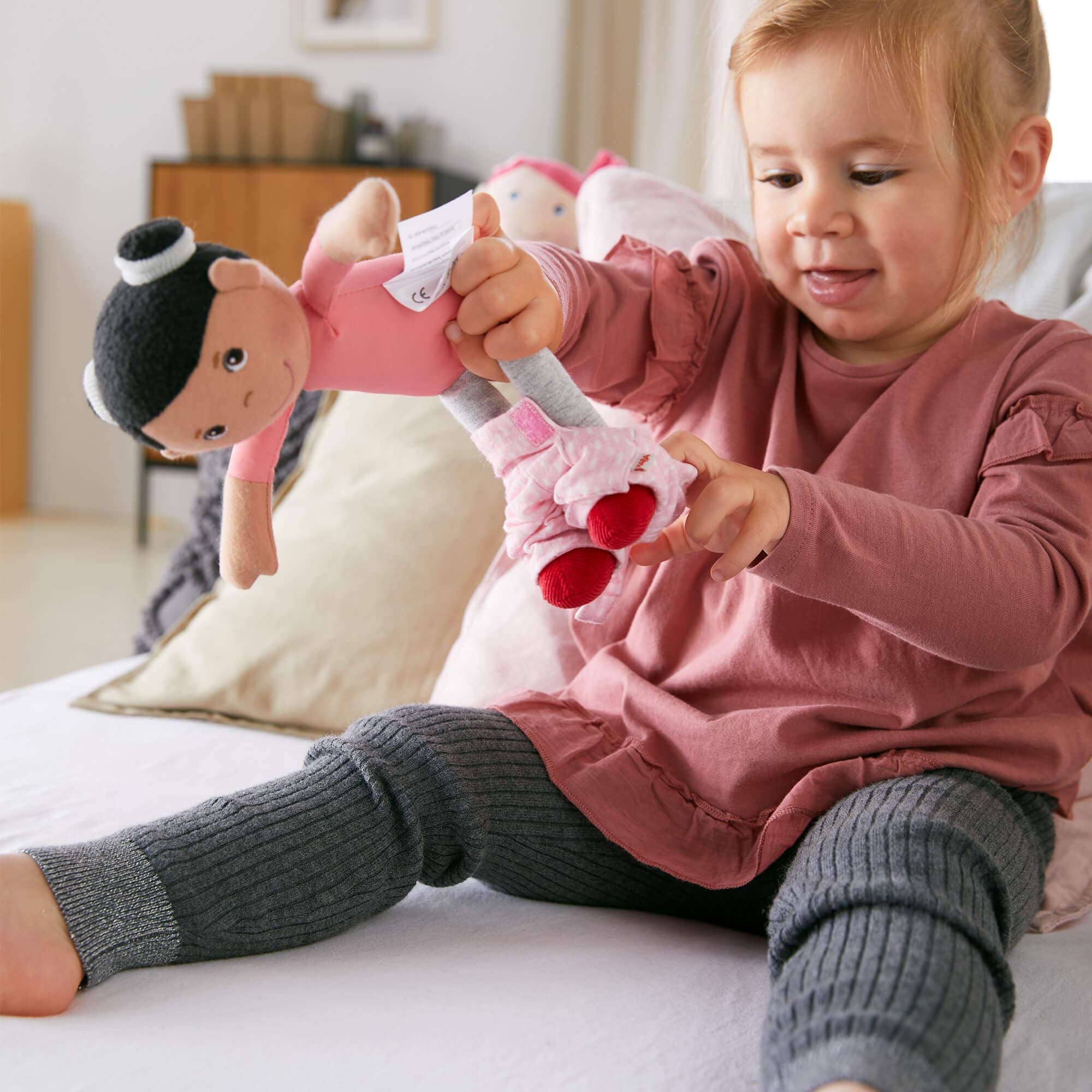HABA Snug Up Doll Rumbi | Playroom Avenue