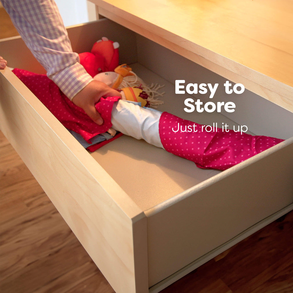 HABA Hanging Doorway Puppet Theater | Playroom Avenue