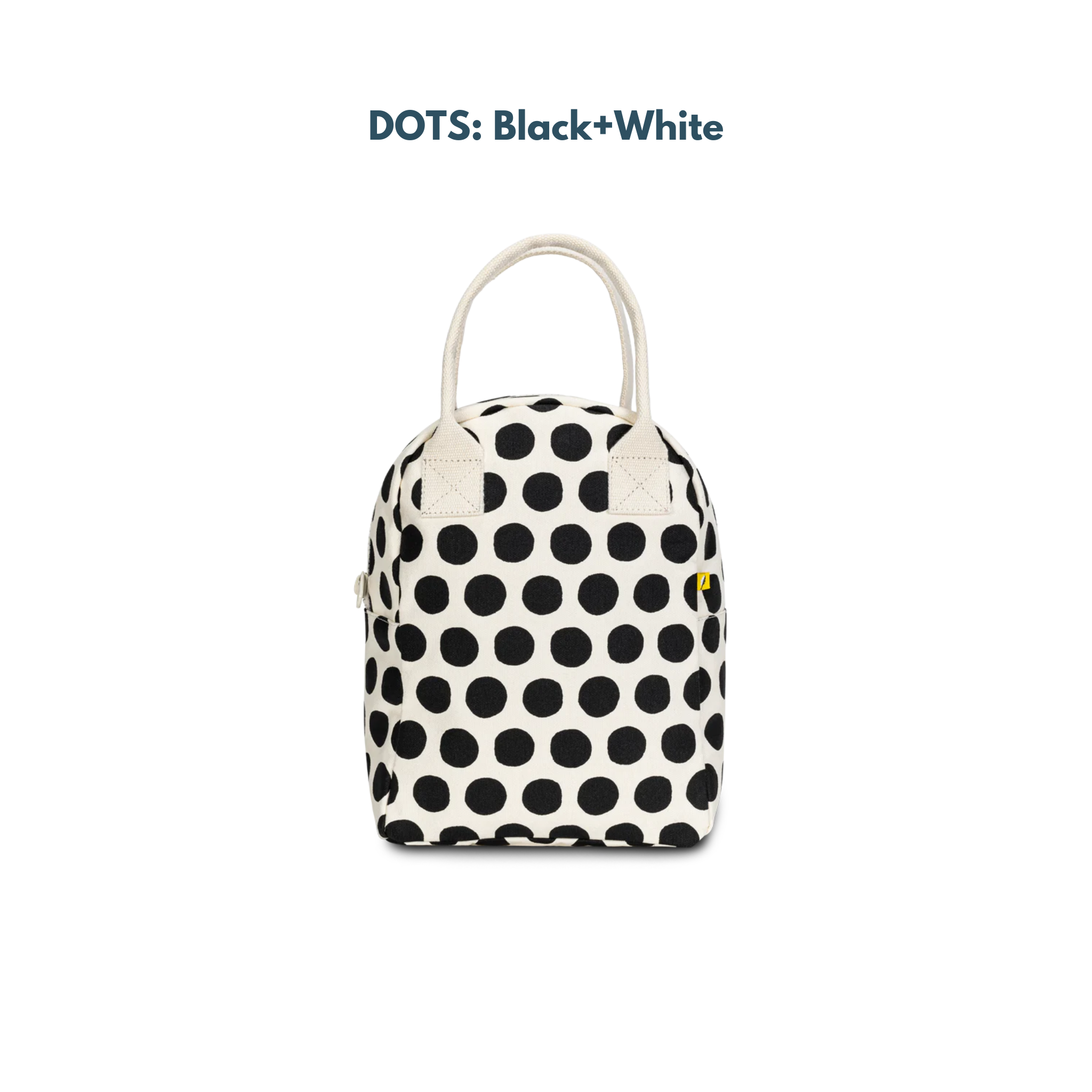 The Good Kiind Lunch Bags DOT Black + White | Playroom Avenue