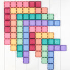 Connetix Magnetic Tiles | Pastel Rectangle Pack (24 pcs.)