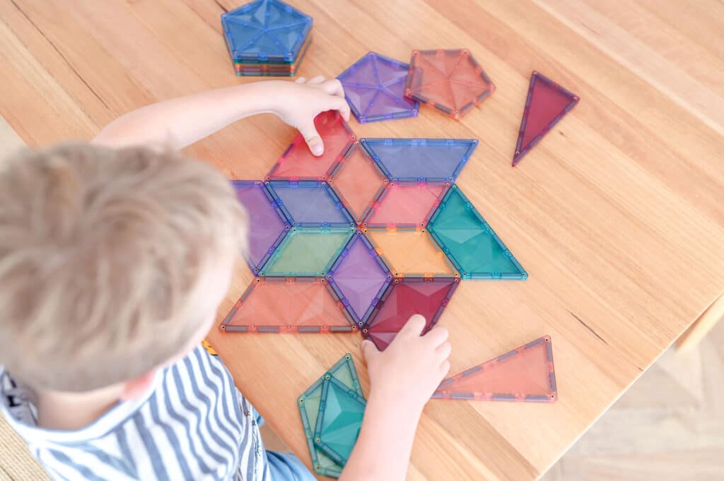Connetix Magnetic Tiles | Pastel Expansion Pack (48 pcs) | Playroom Avenue