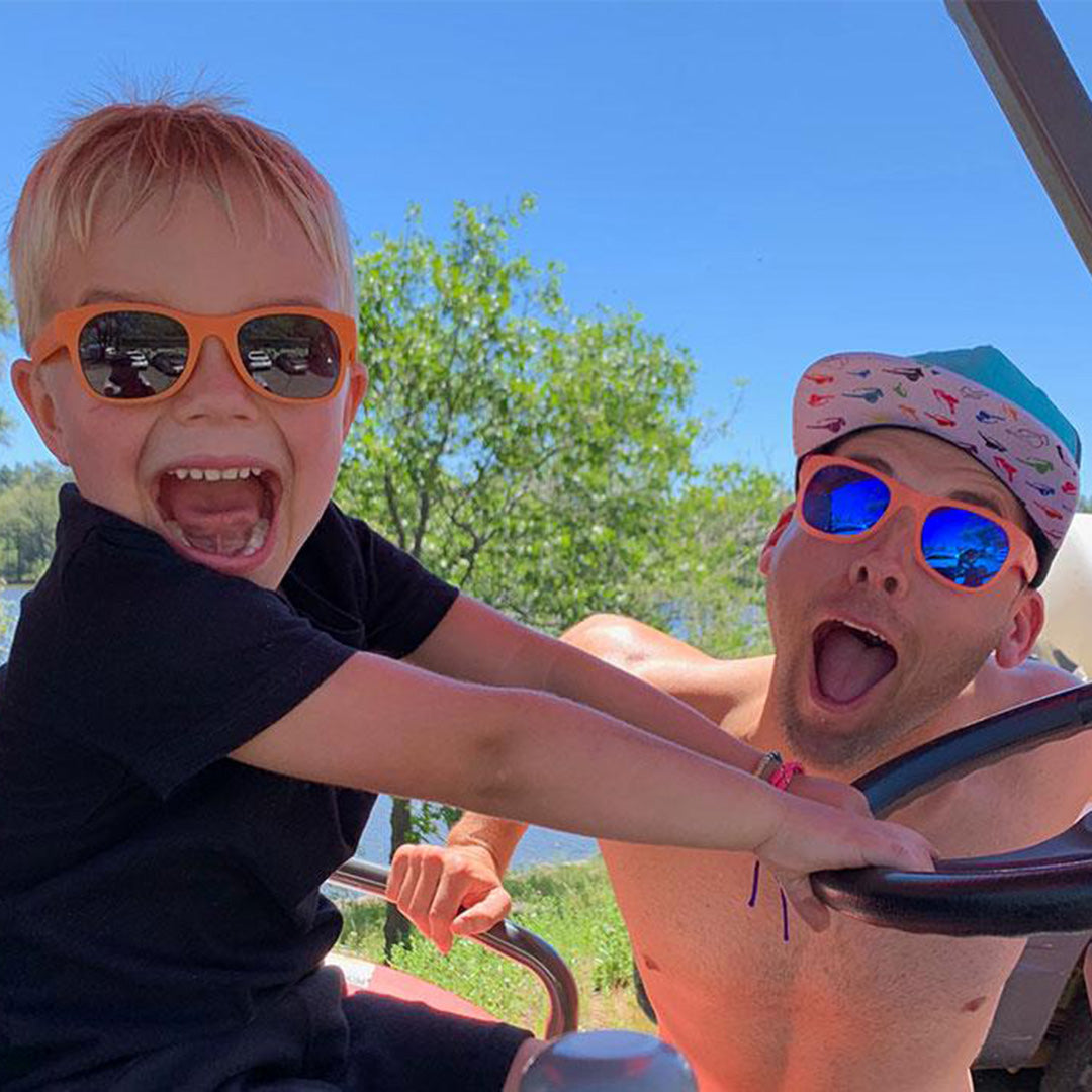 ro•sham•bo Bright Orange Shades | Adult | Playroom Avenue