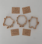 Kinfolk Pantry Halloween Monster Playdough Eco Stamp Set