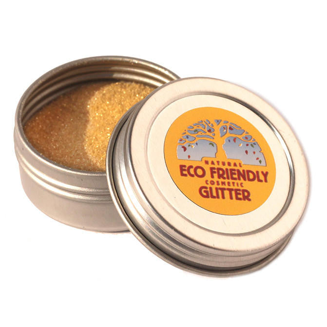 Natural Earth Paint Eco-Friendly Glitter Gold Glitter | Playroom Avenue