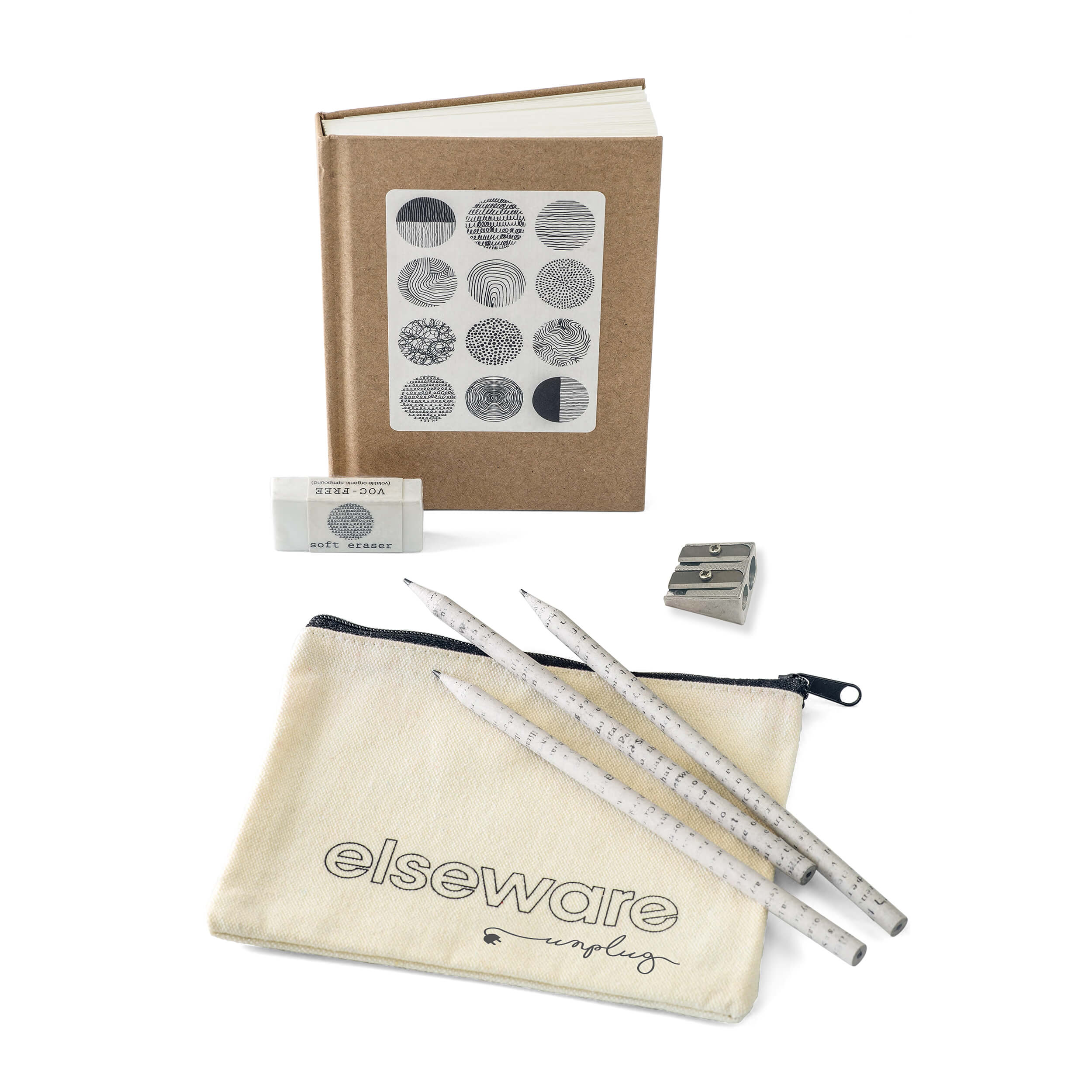 Elseware Unplug Sketchbook Art Kit - Doodle Set | Playroom Avenue