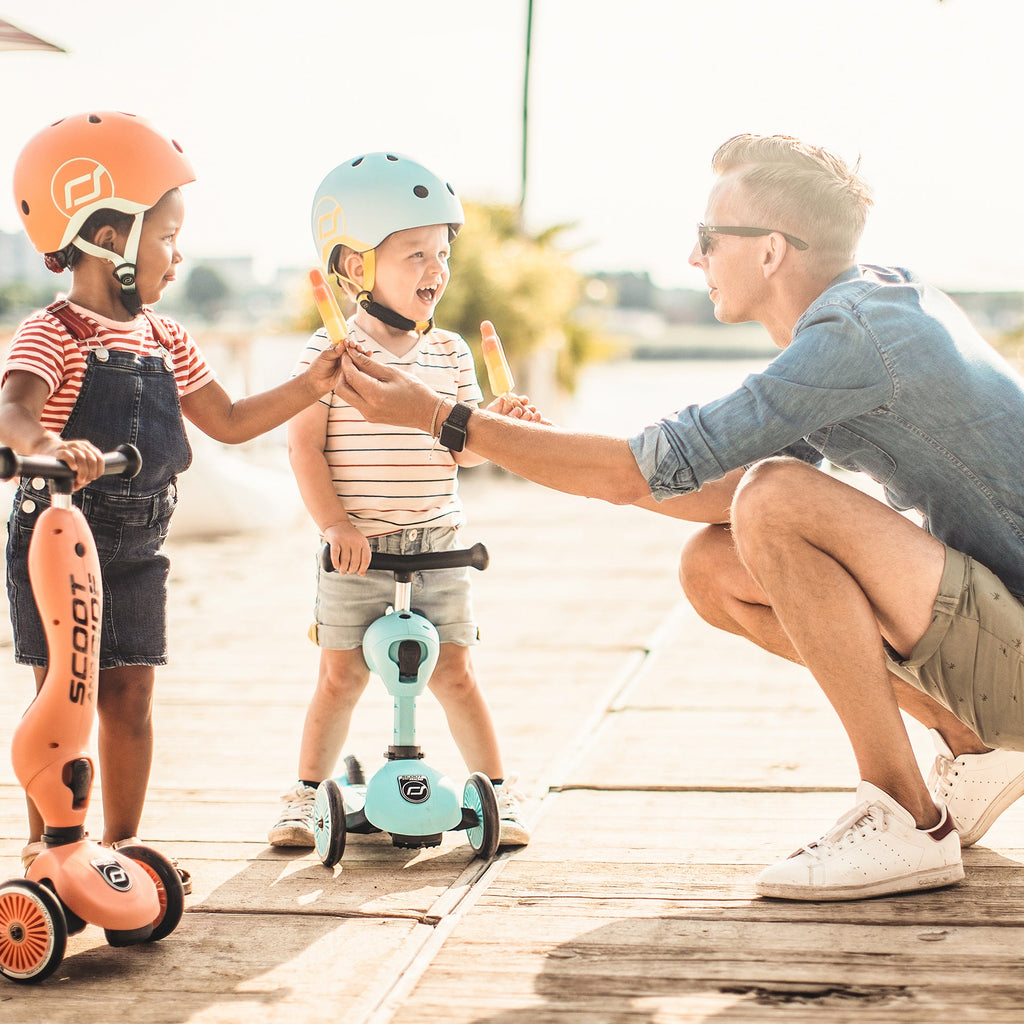 Scoot and Ride Baby Helmet in Blueberry – XXS Size for 1-3 Year Old | Playroom Avenue