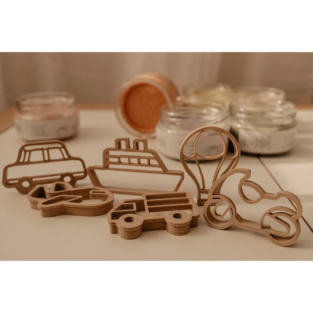 Mini Transport Eco Cutter Set (6 Pieces) | Playroom Avenue