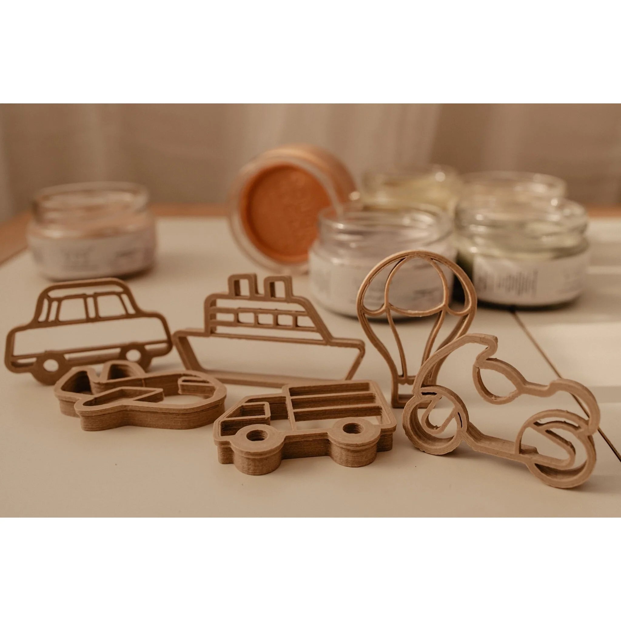 Mini Transport Eco Cutter Set (6 Pieces) | Playroom Avenue