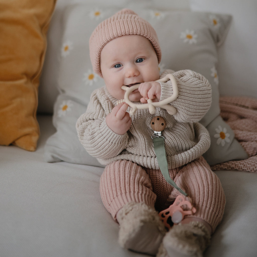 Mushie Chunky Knit Sweater | Playroom Avenue