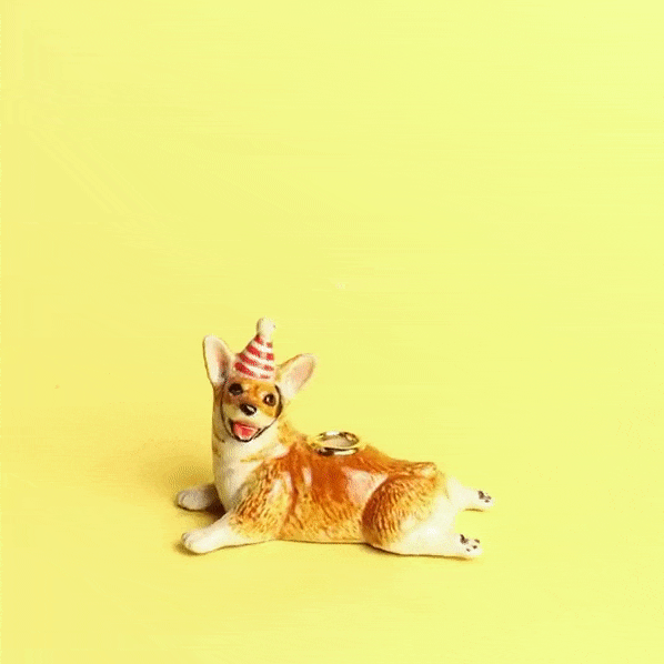 Camp Hollow Corgi Cake Topper | Playroom Avenue