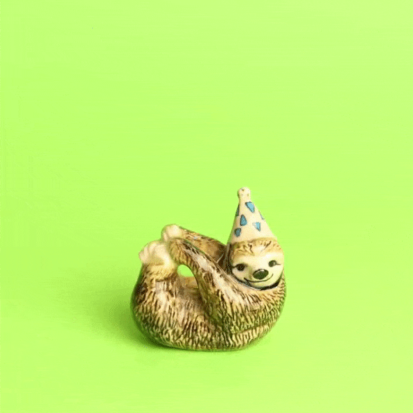 Camp Hollow Sloth Cake Topper | Playroom Avenue
