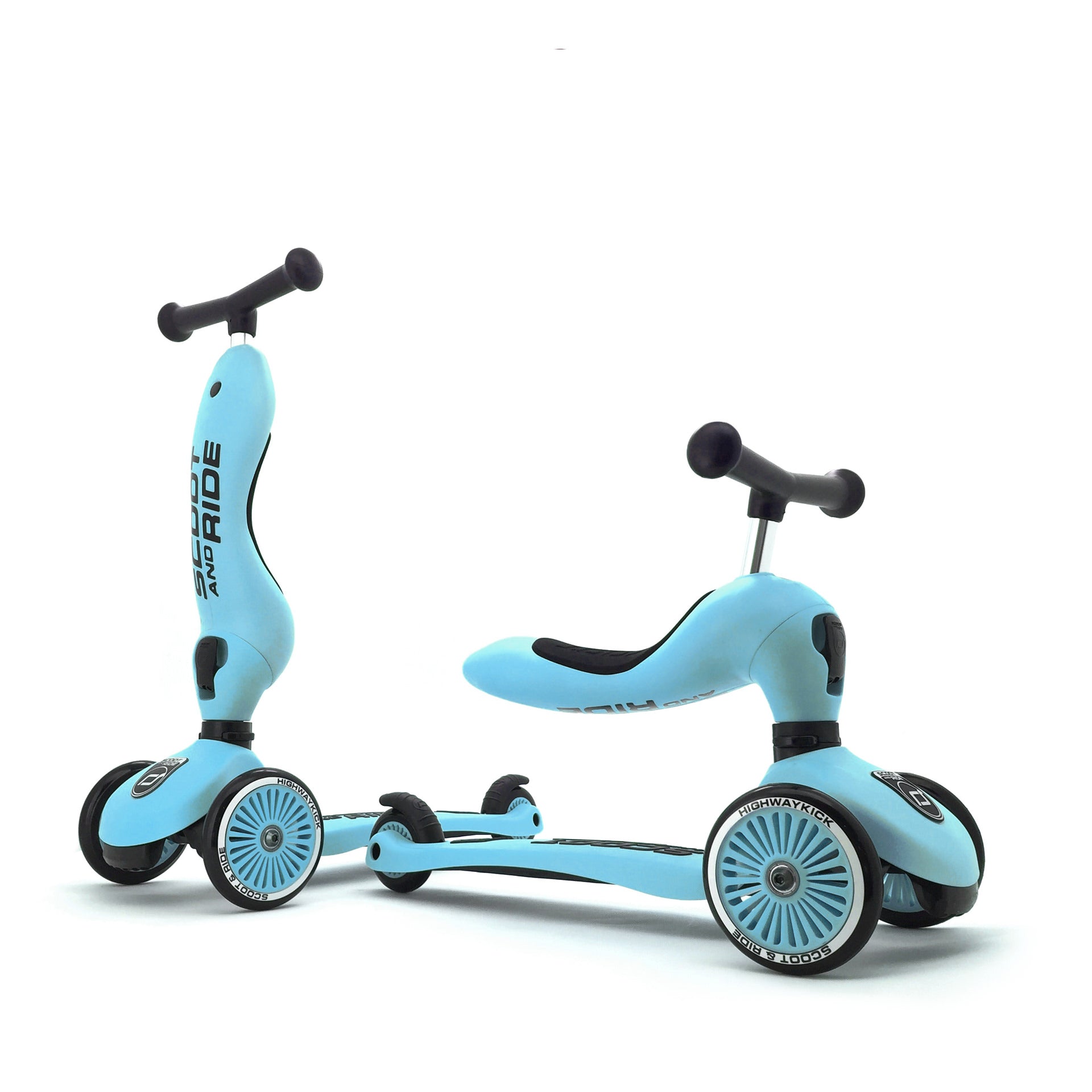 Scoot and Ride HighwayKick 1 Scooter and Ride On Toy Blueberry | Playroom Avenue