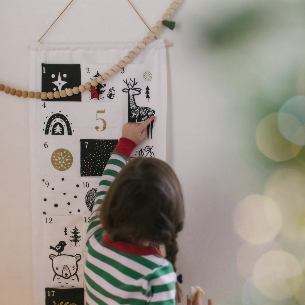 Wee Gallery Festive Friends 24 Pocket Advent Calendar | Playroom Avenue